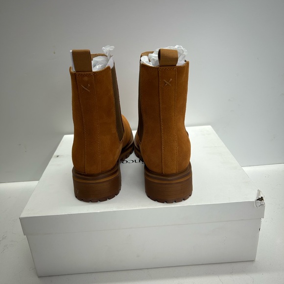 Quince Suede Ankle Booties Size 8 - Picture 6 of 6